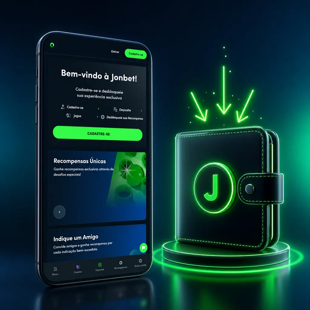 Passo a passo de como fazer um depósito na Jonbet usando Pix, cartão ou outro método de pagamento disponível.