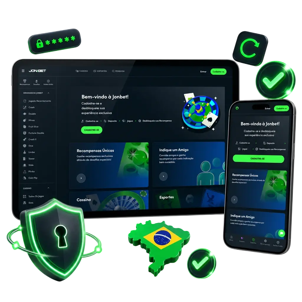 Passo a passo para recuperar senha esquecida da conta Jonbet usando e-mail ou SMS com código de verificação