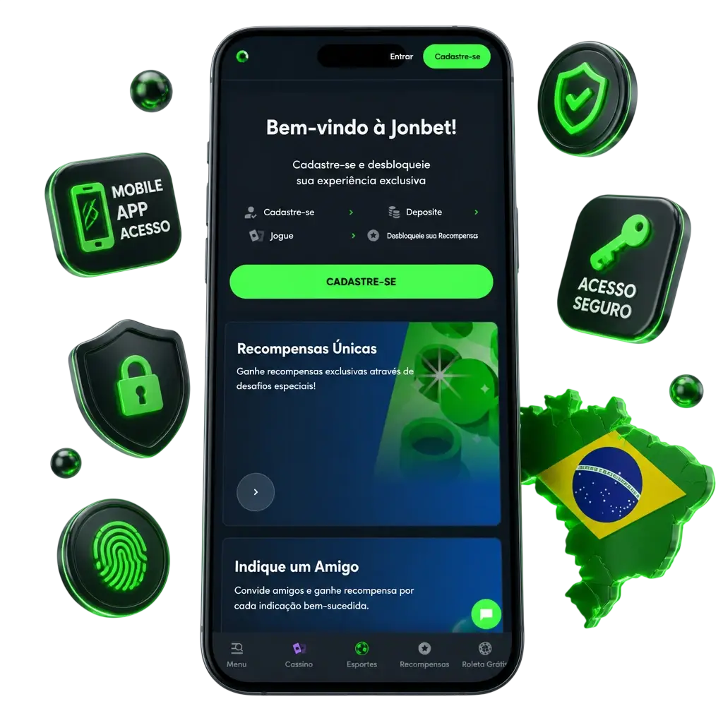 Login no Jonbet via aplicativo web progressivo, com atalho na tela inicial e acesso rápido ao painel de apostas