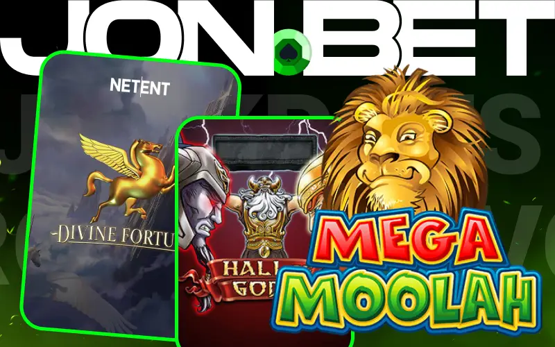 Busque grandes prêmios nos jackpots progressivos do Jonbet cassino online.